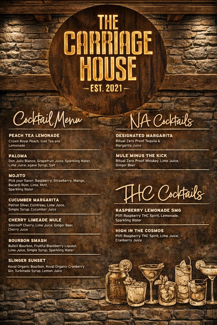 Cocktail Menu