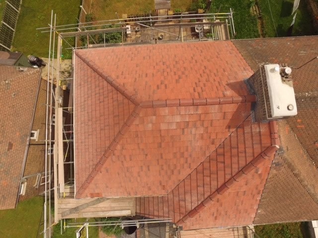 Roofing project completed by Hallamshire Builders