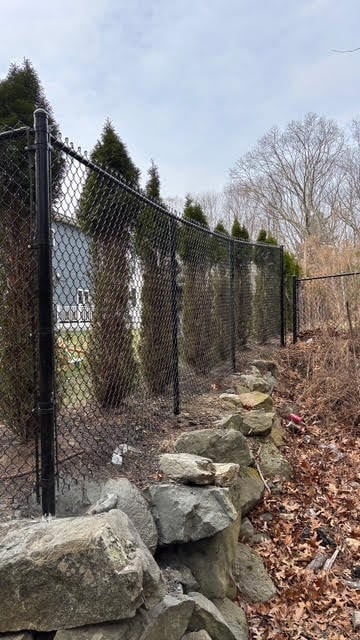 Professional snow plowing with plow truck