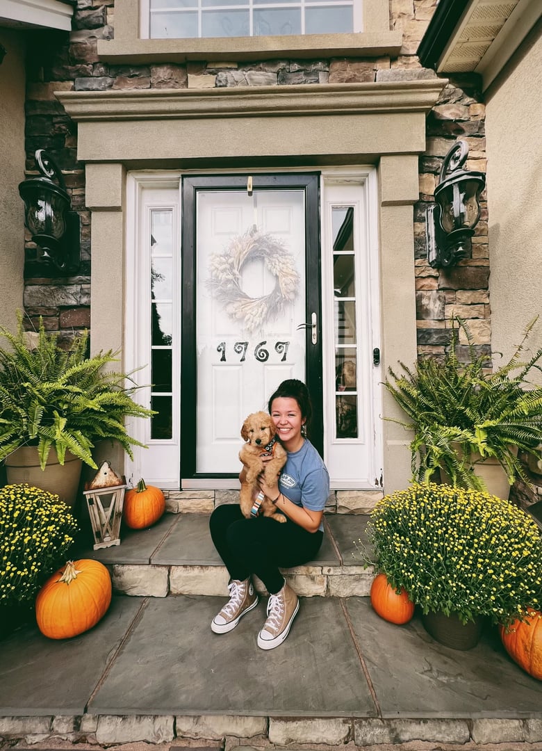 Brianna, owner of Bryson's Pet Services