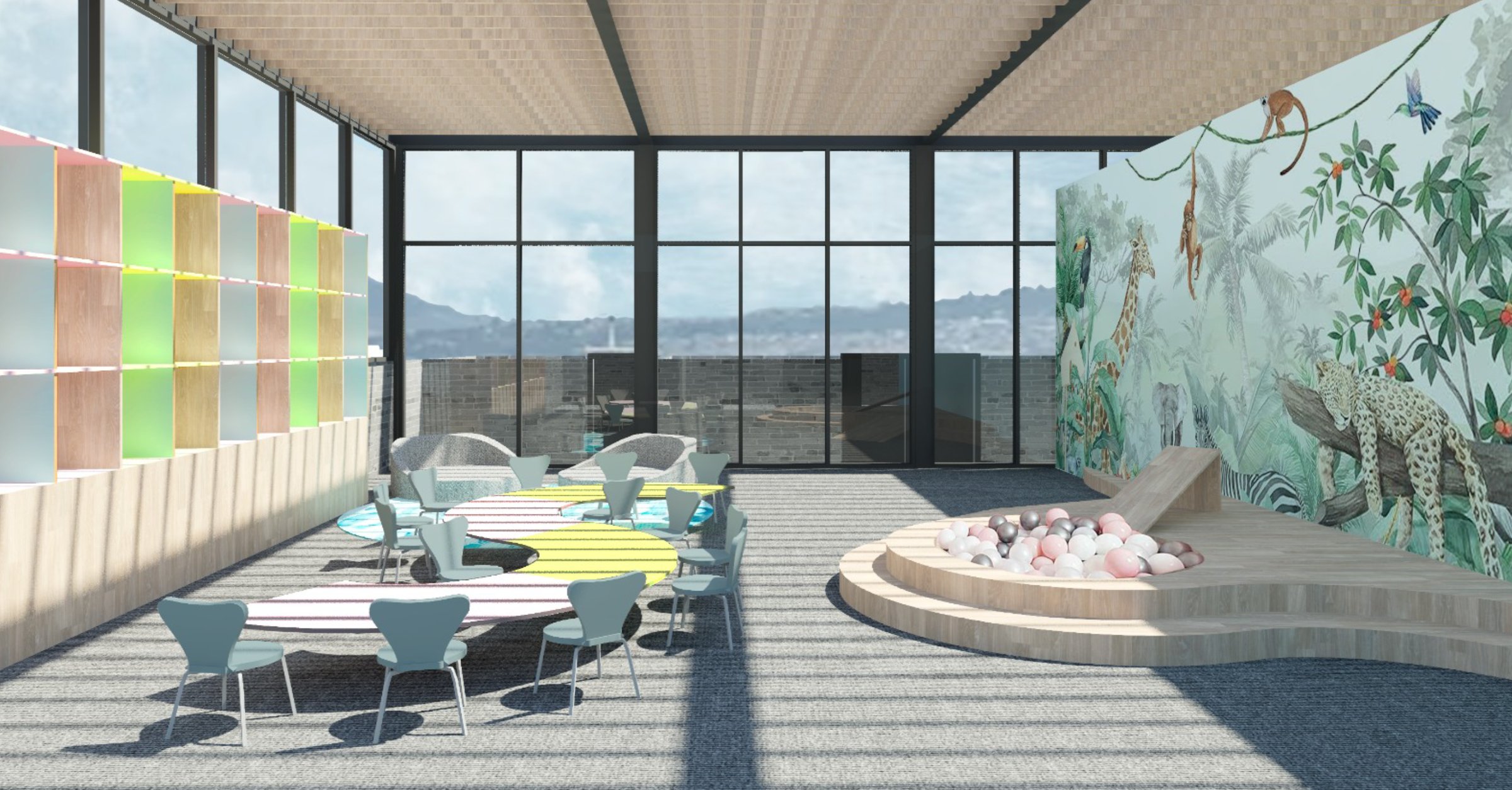 OASIS CHURUBUSCO - Balcones