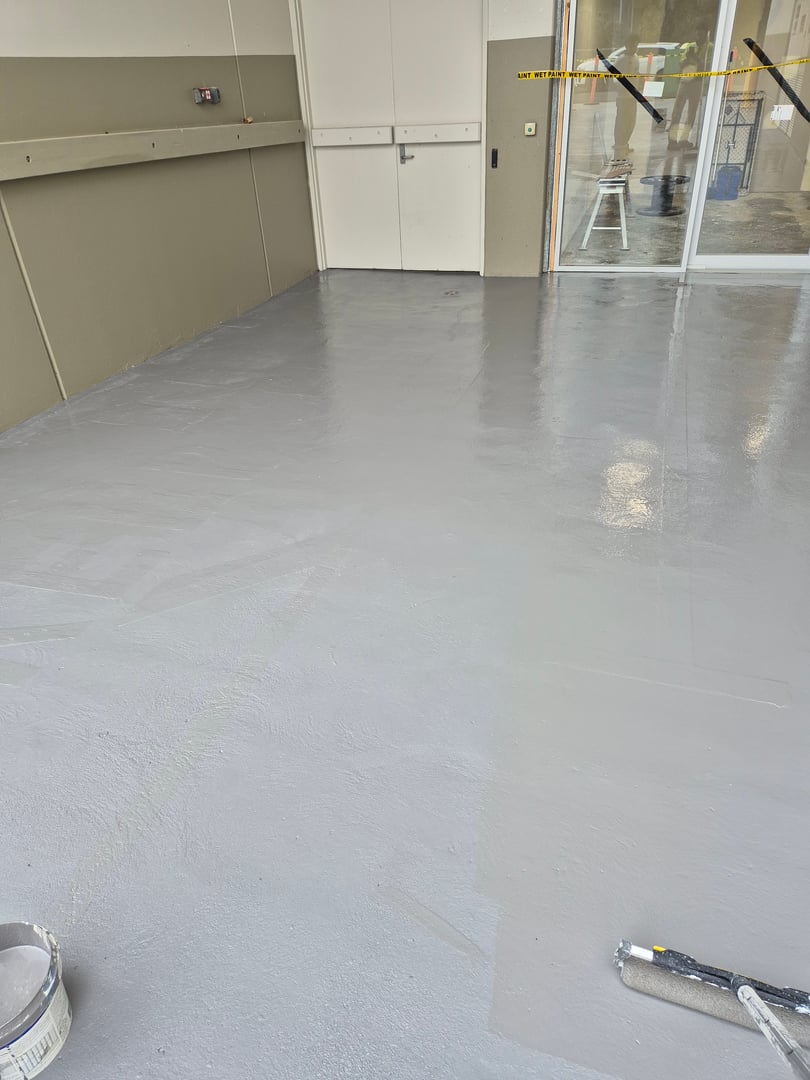 Quality Painting Group retail store makeover - November 2024 final completion showing transformed commercial space