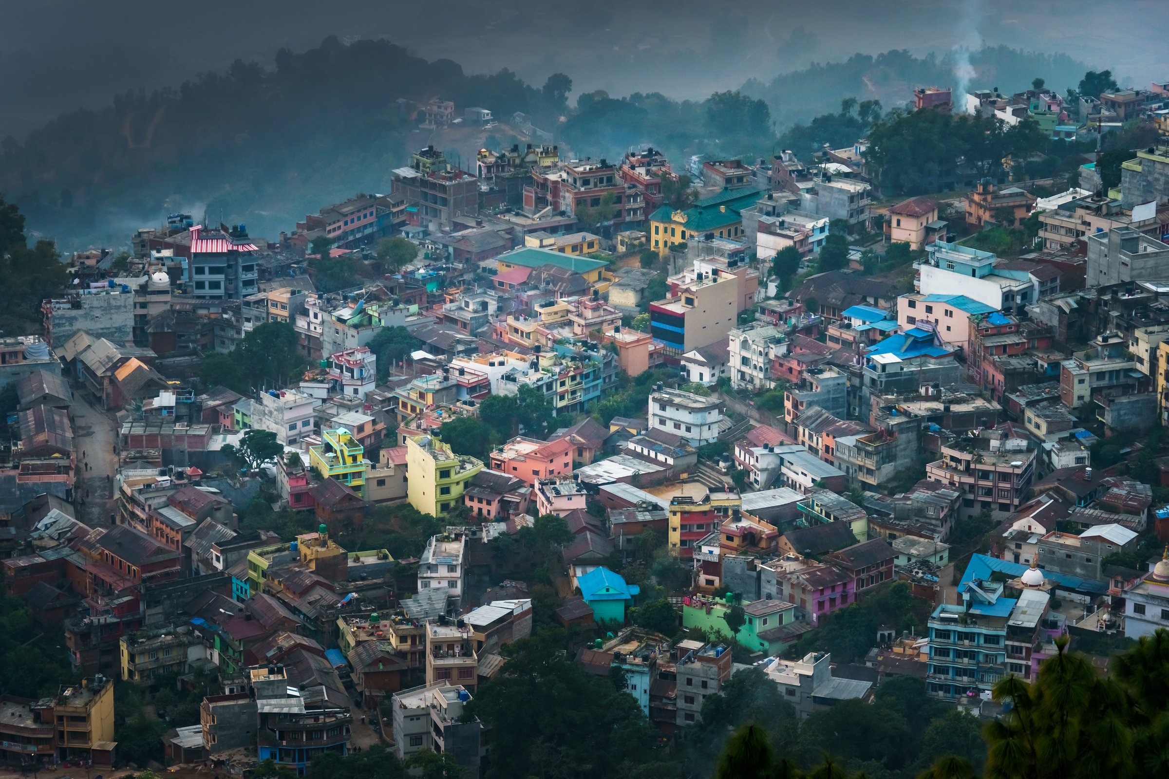 Tansen is the administrative center of Palpa District in the hills of western Nepal.