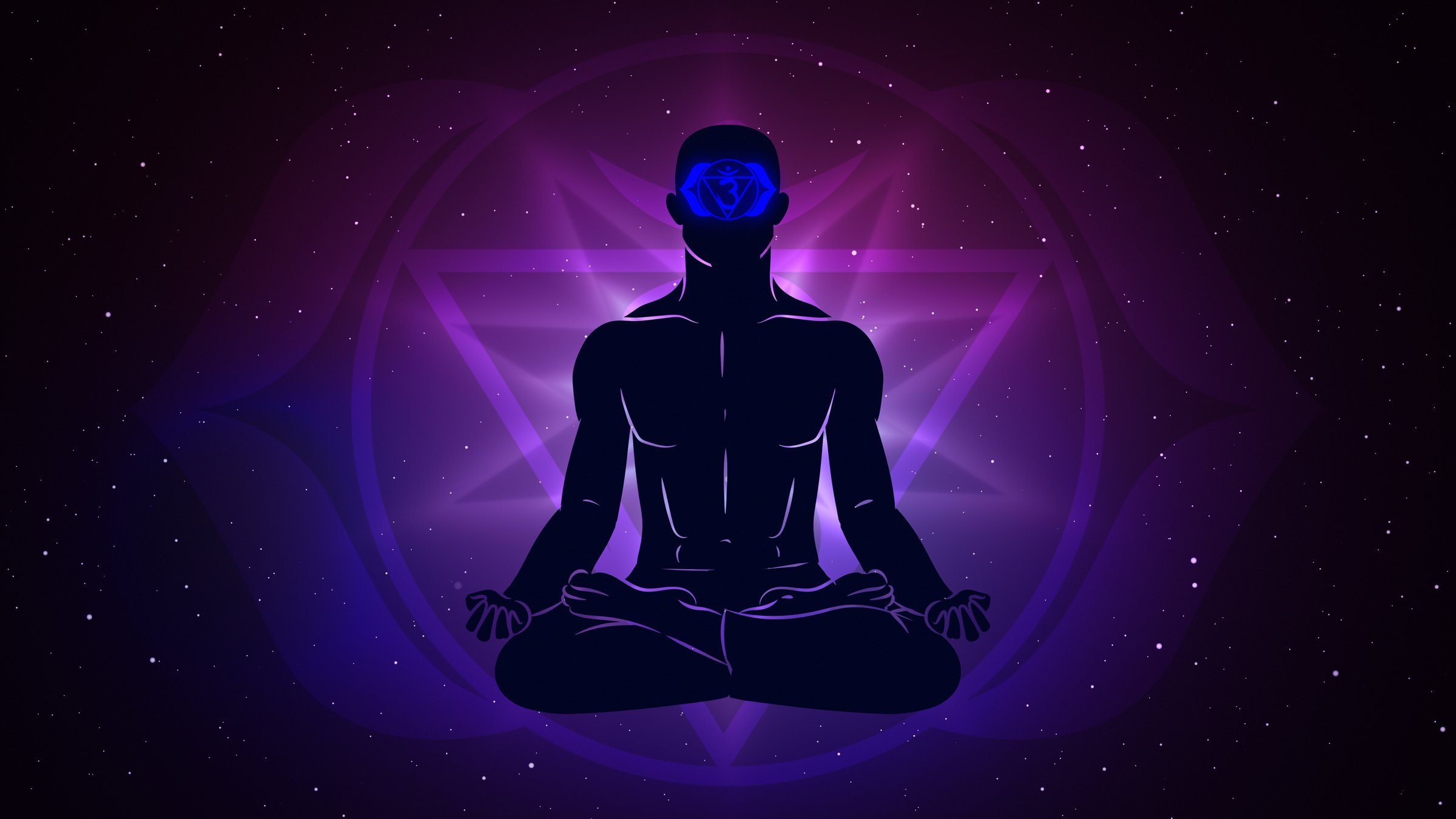 The Anja Chakra, often referred to as the Third Eye Chakra, is the sixth chakra in the traditional Indian system of chakras. It is associated with intuition, insight, and inner wisdom. Meditating on the Anja Chakra while sitting in the Lotus Pose (Padma Sana) can help you develop a deeper connection with your intuition and higher consciousness. Here's a step-by-step guide to meditating on the Anja Chakra in Lotus Pose.