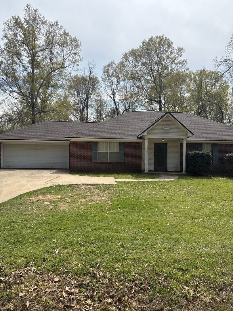 Completed roofing project