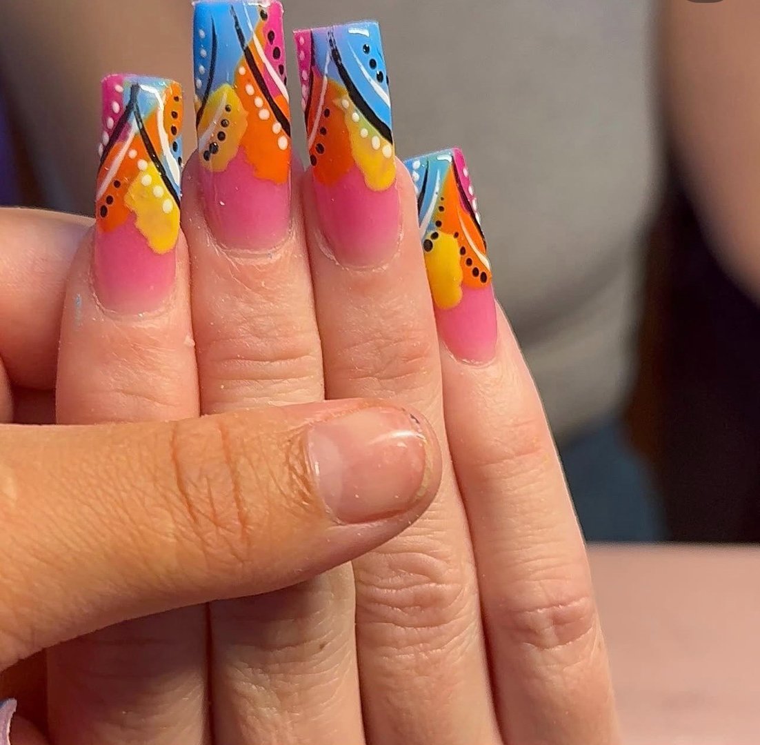 Active Duty Baddie nail set