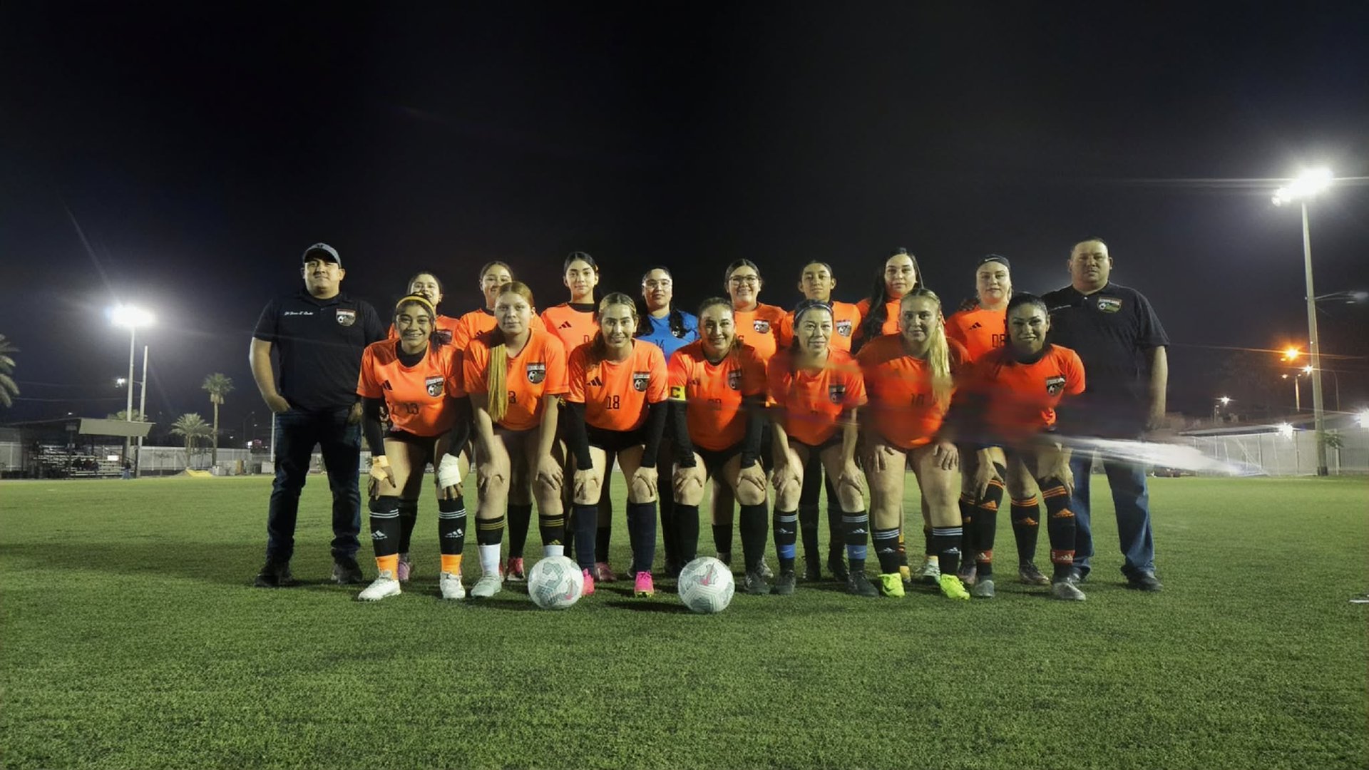 Equipo femenil completo - Liga Universitaria Mexicali
