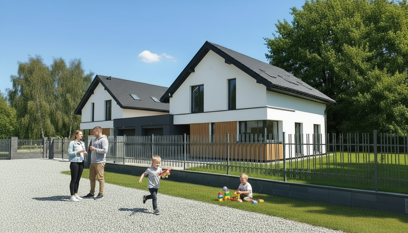 Wizualizacja Osiedle przy Wspólnej z ludźmi