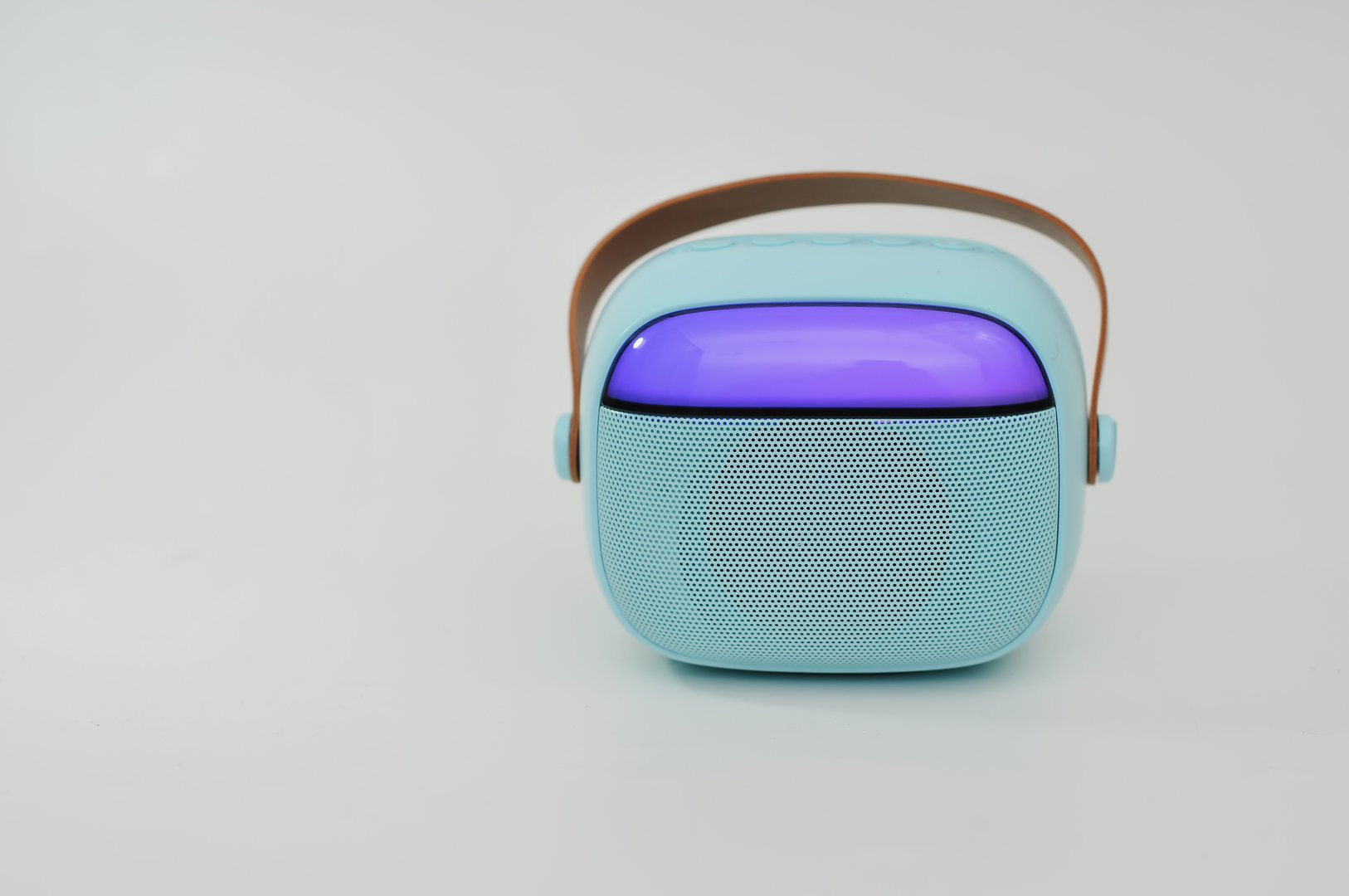 bluetooth mini speaker on white background