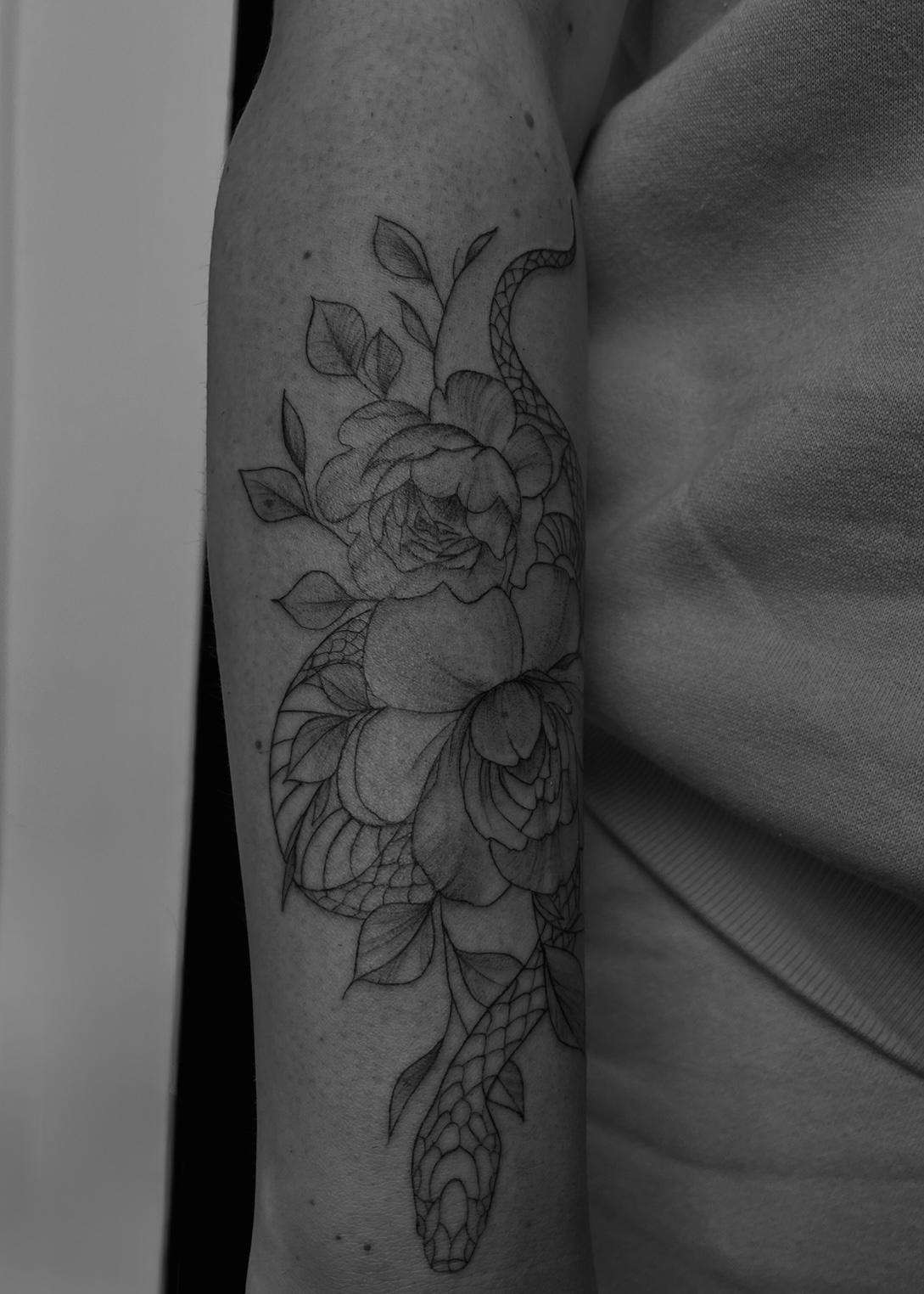 Tatuaż wykonany w LUMA STUDIO