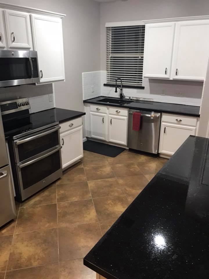 Completed kitchen remodel - After