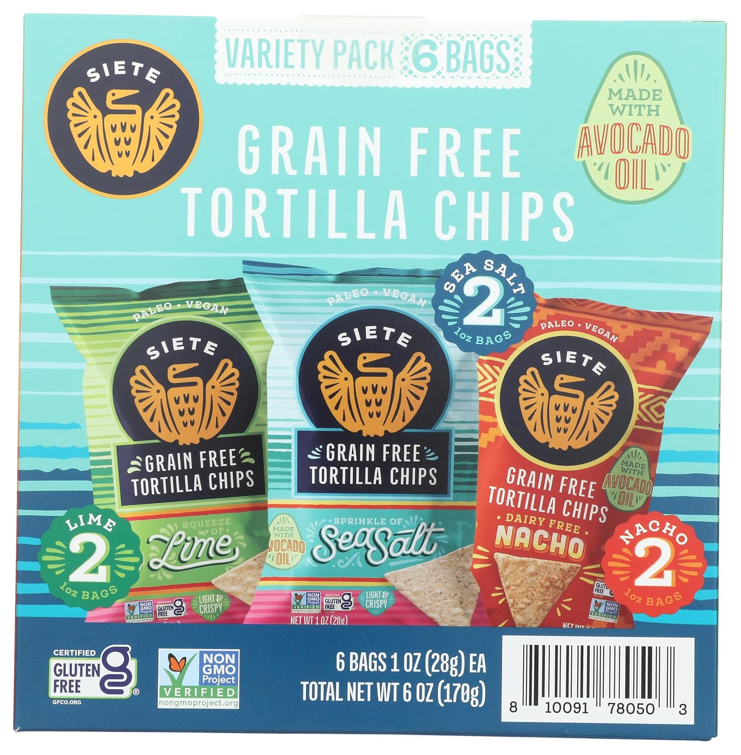 Siete Family Foods Grain Free Tortilla Chips