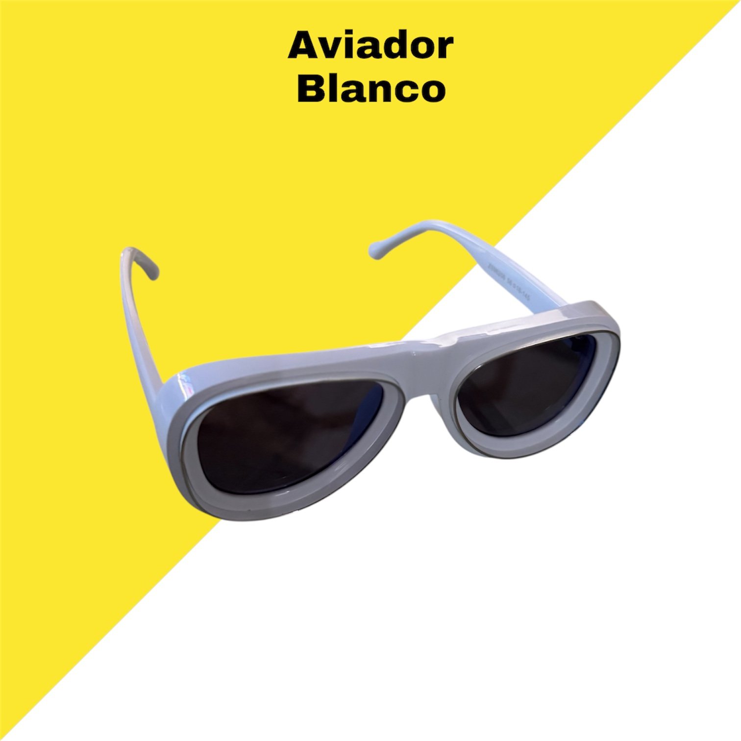 Modelo Aviador Blanco - Lentes de sol estilo aviador elegante