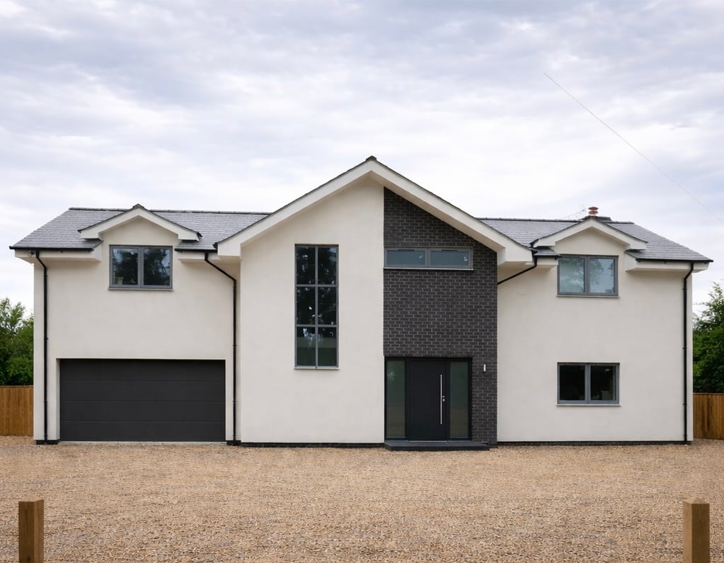 New build construction project in Bedford