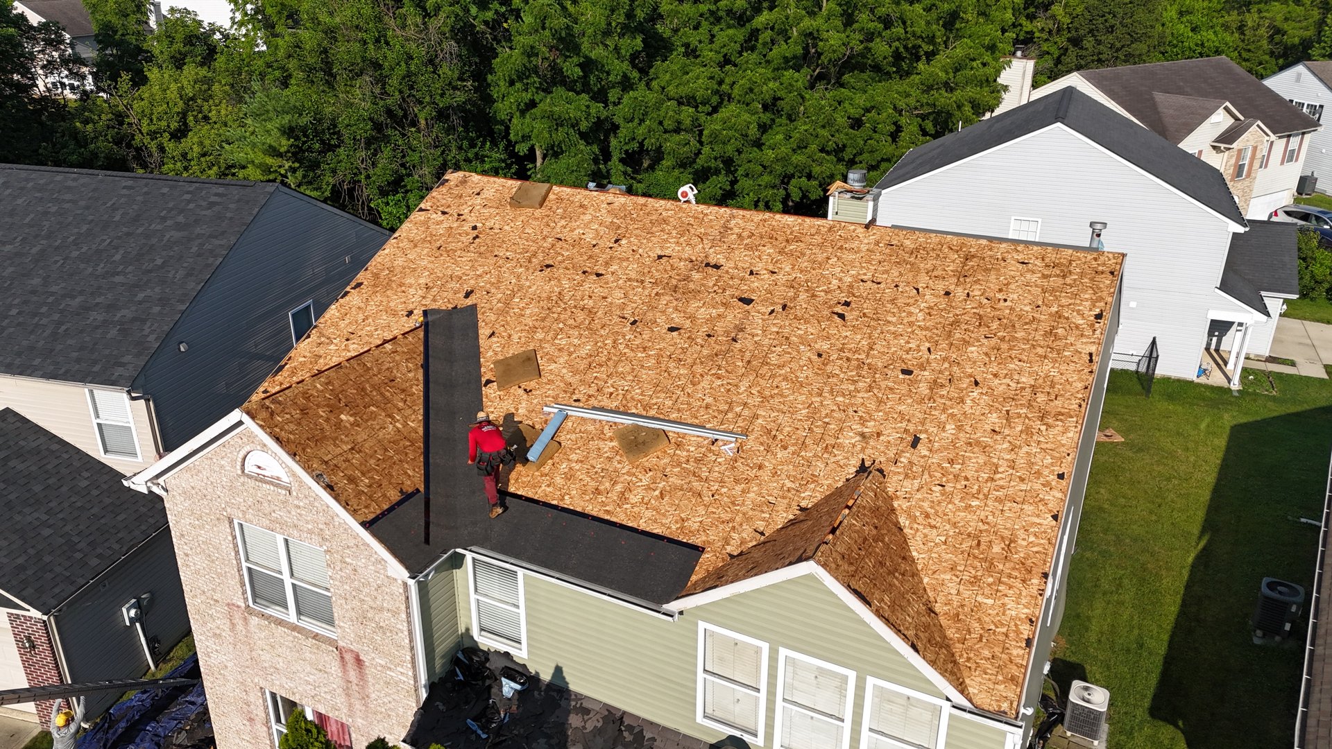 Exterior renovation project