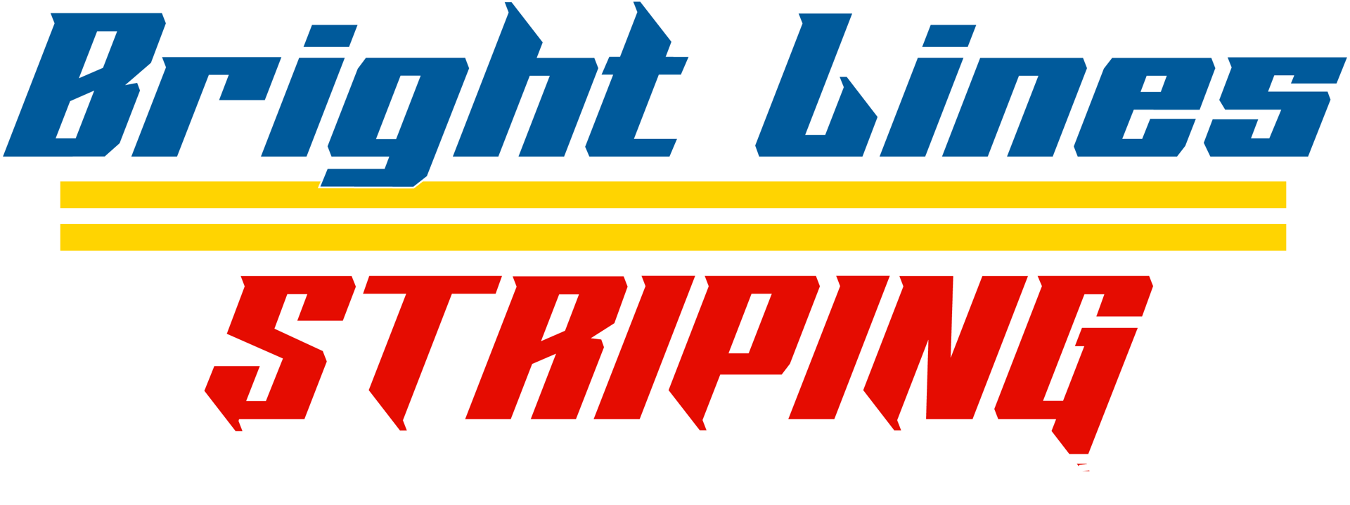 Bright Lines Striping Logo