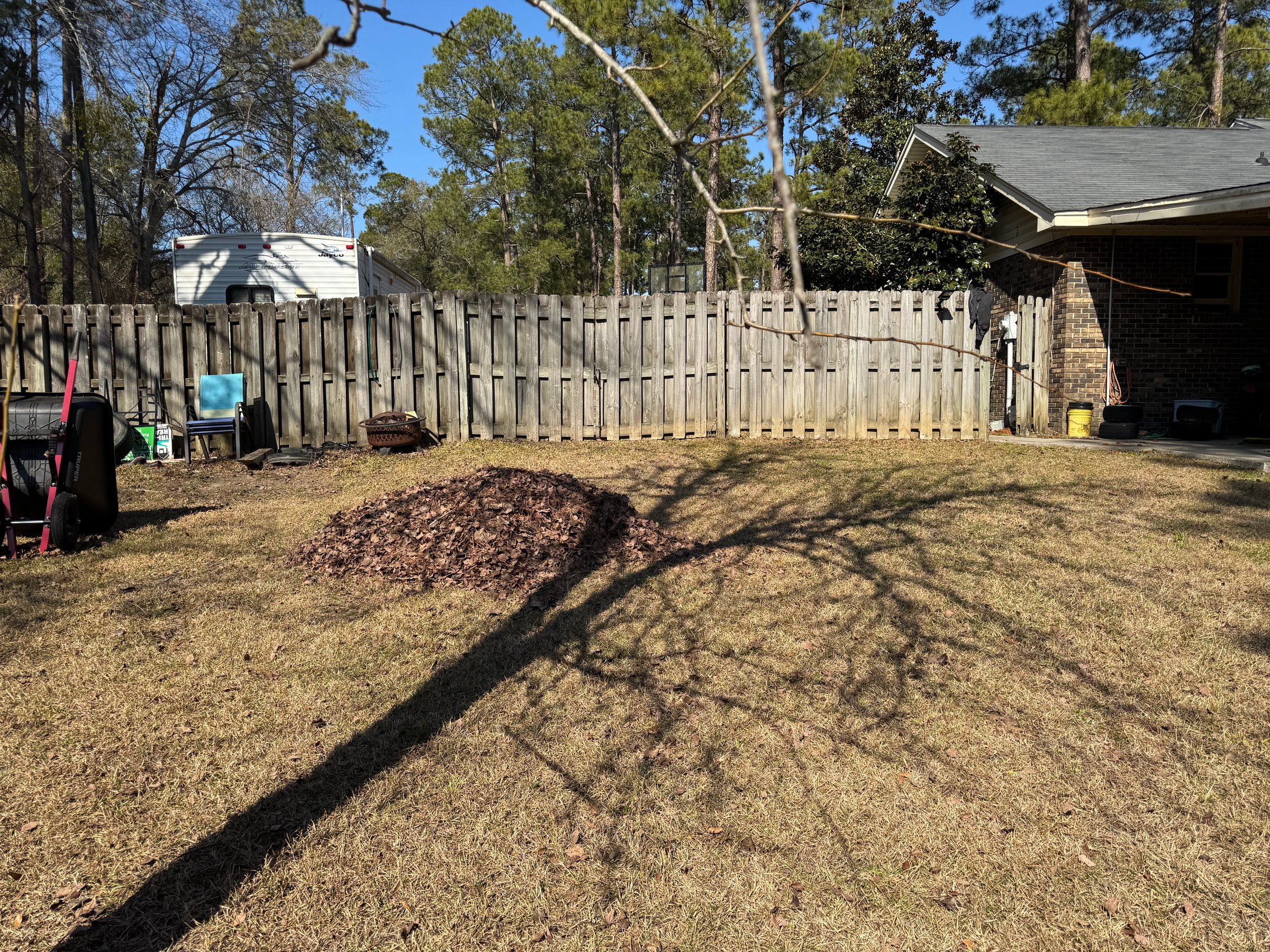 Legacy Lawn Care spring preparation work