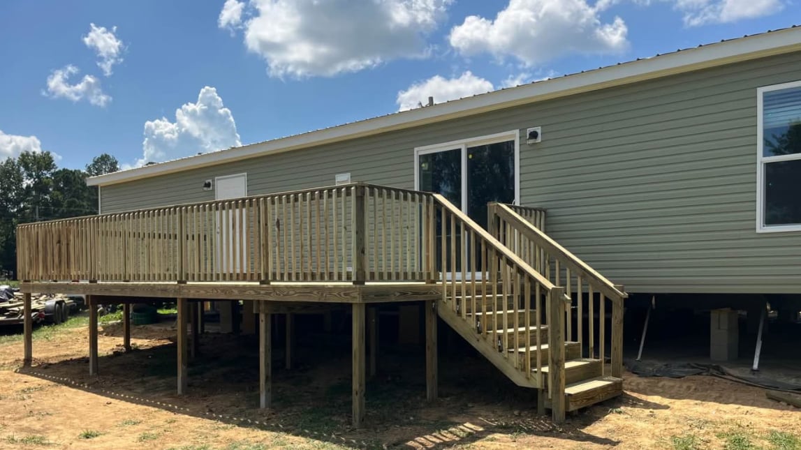 Deck Builders at Work