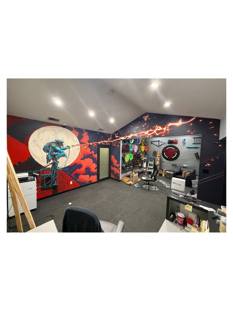 Advanced Powder Coating Mural