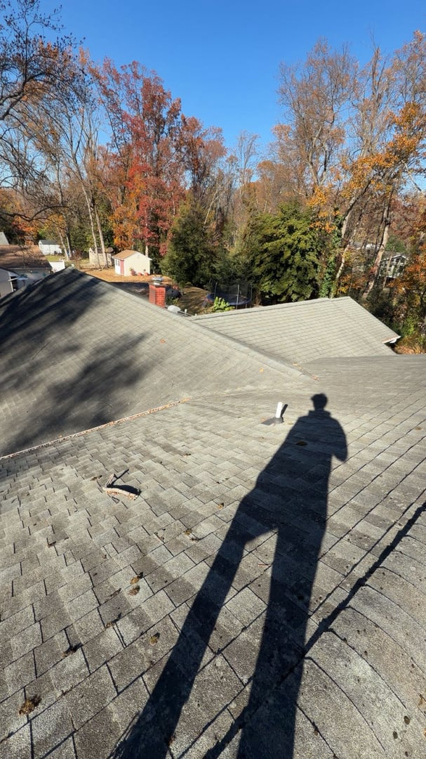 Pressure washing a clean driveway