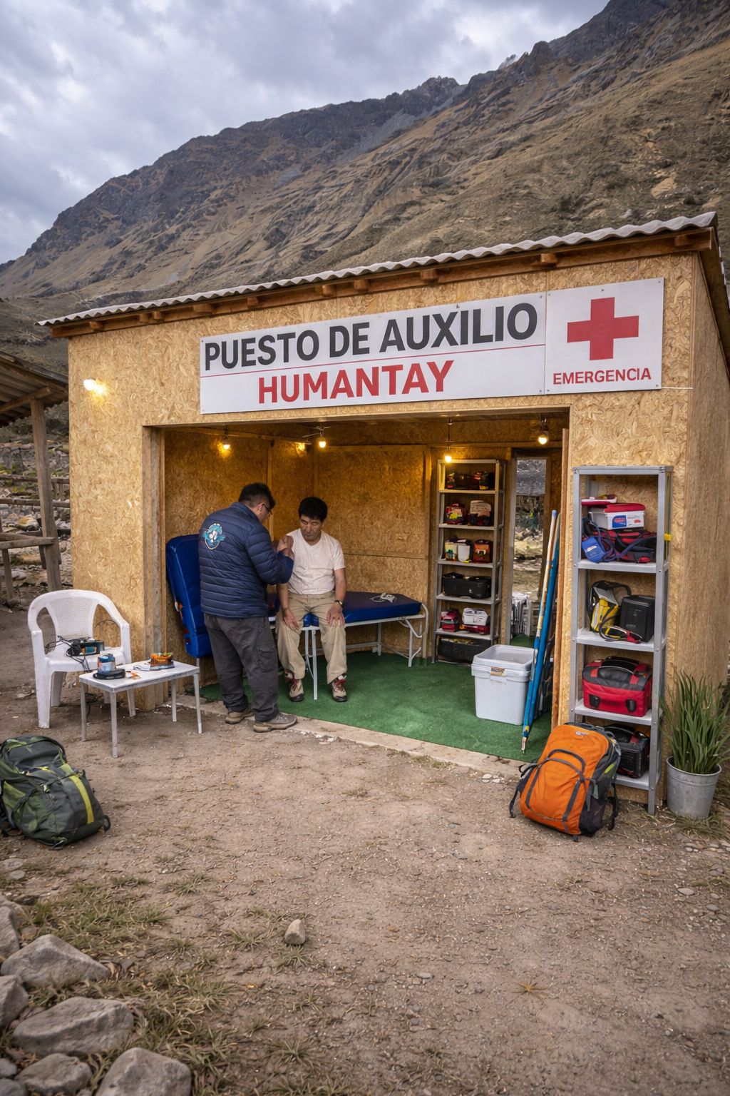 Puesto de Auxilio Humantay Globe X Assistance