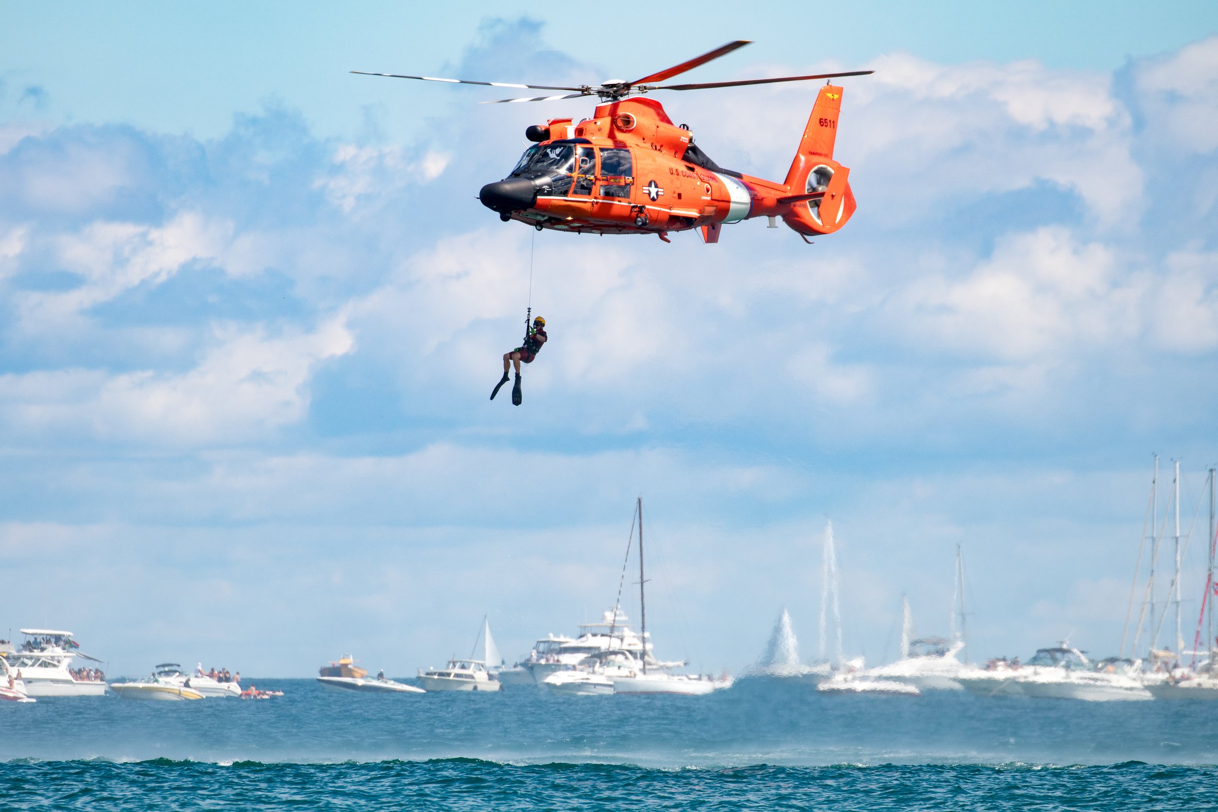 Chicago, United States – August 21, 2016: The Chicago Air and Water Show in Illinois, USA