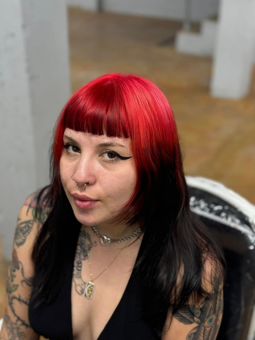 Brooklyn hair styling example