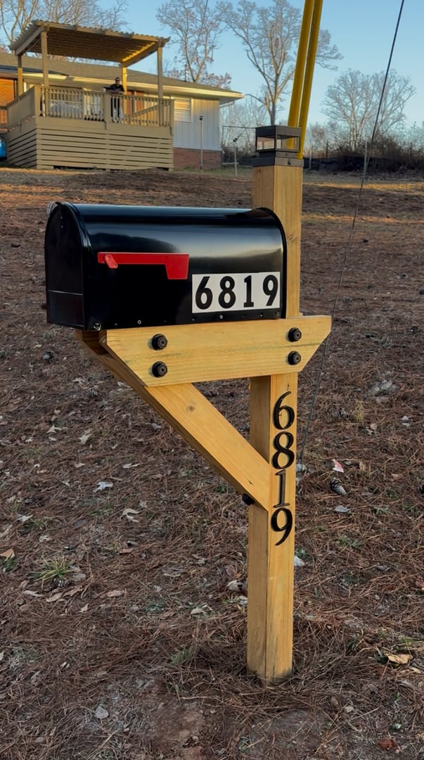 Quality mailbox installation showcasing craftsmanship