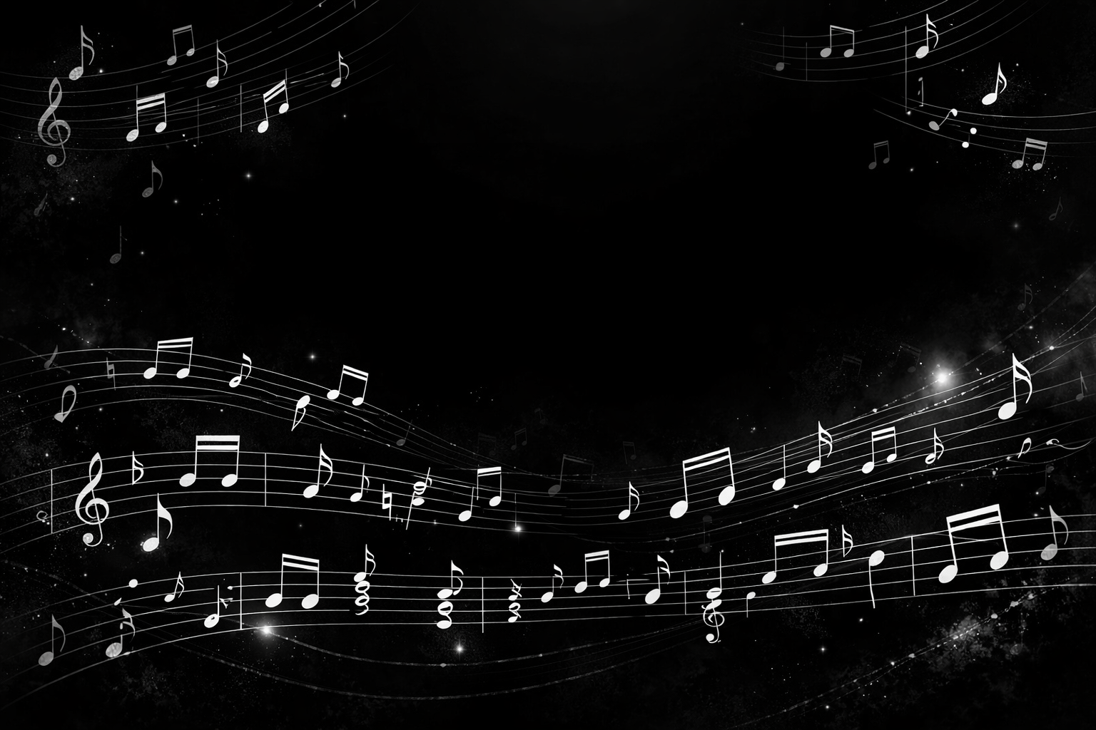 Music notes background
