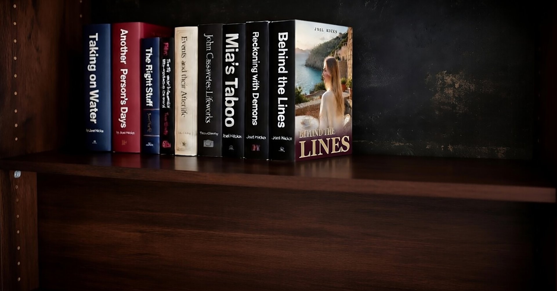Book spines