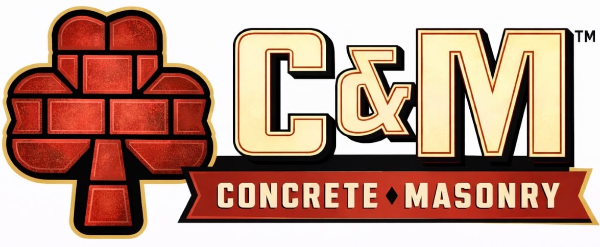 C&M Concrete & Masonry Logo
