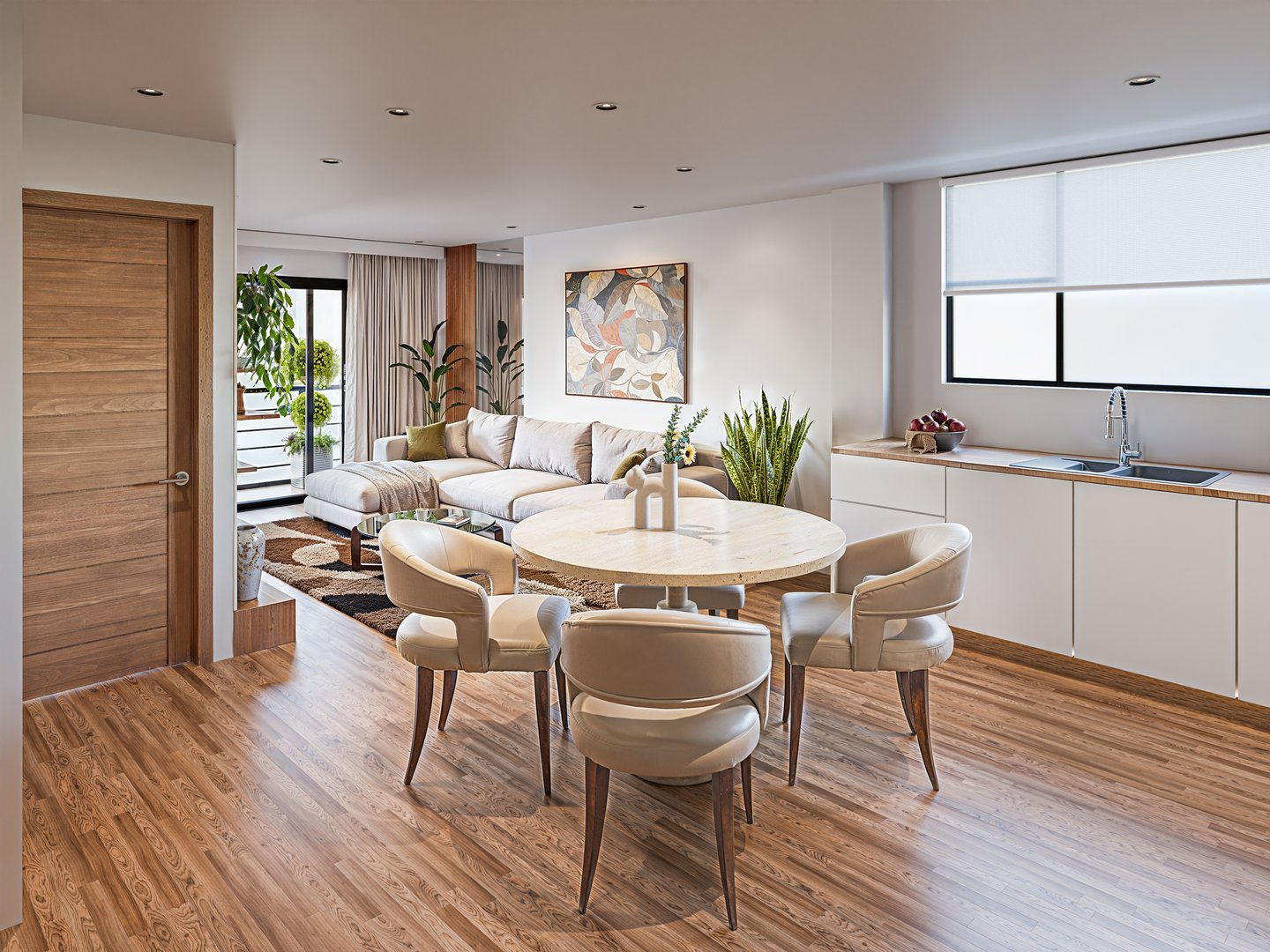 Ambiente interior sofisticado