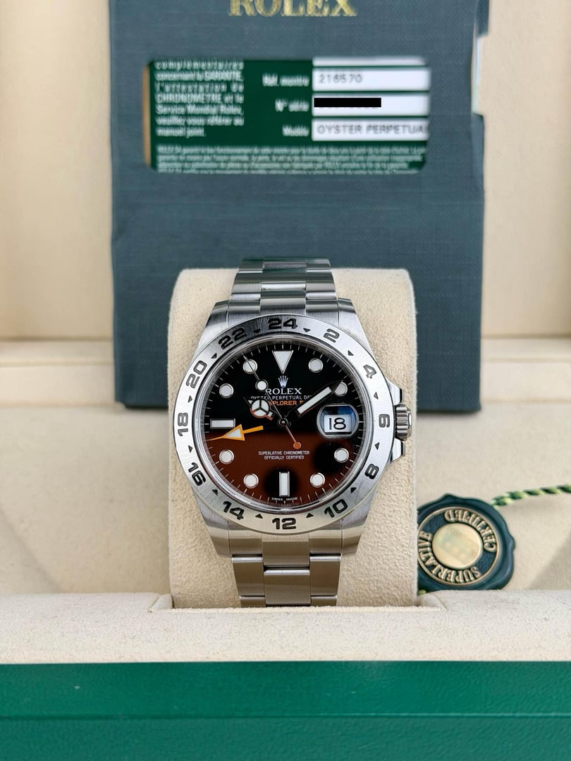 Rolex Explorer II 42mm Black Dial