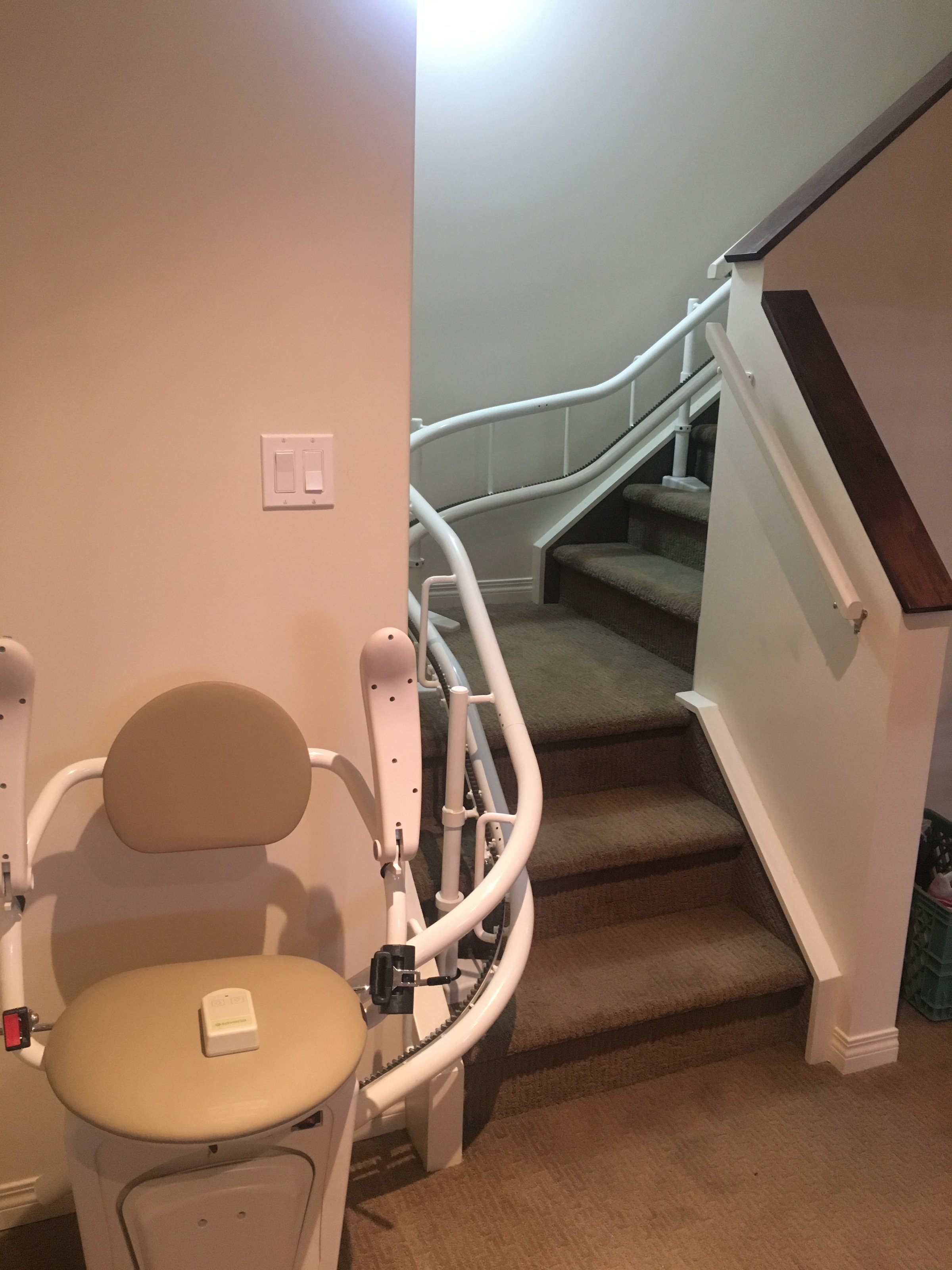 Quality stair lift installation demonstrating professional accessibility solutions