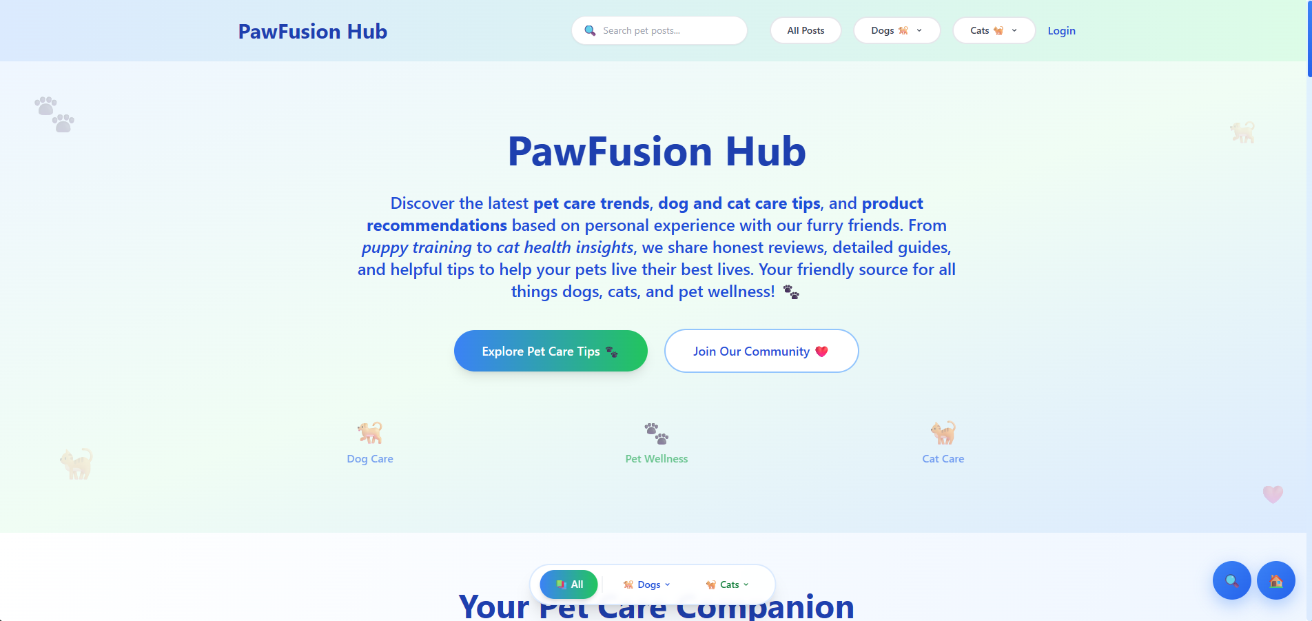 Automated affiliate blog web application built with React - Dynamic content generation and SEO optimization