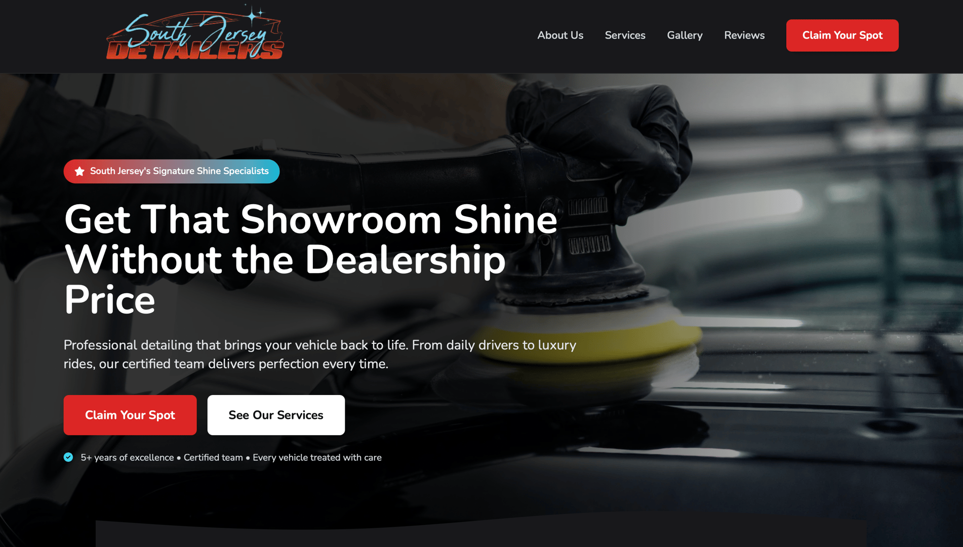 Transformed website - Screenshot 1