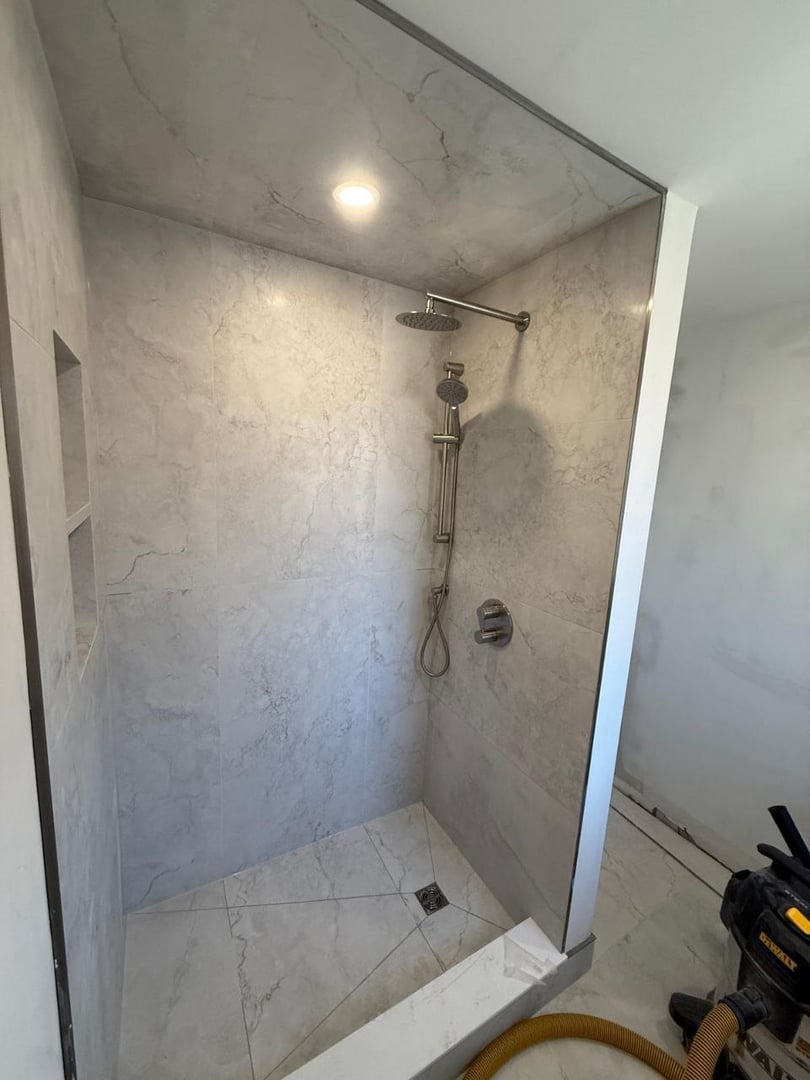 Tile Work & Luxury Showers project