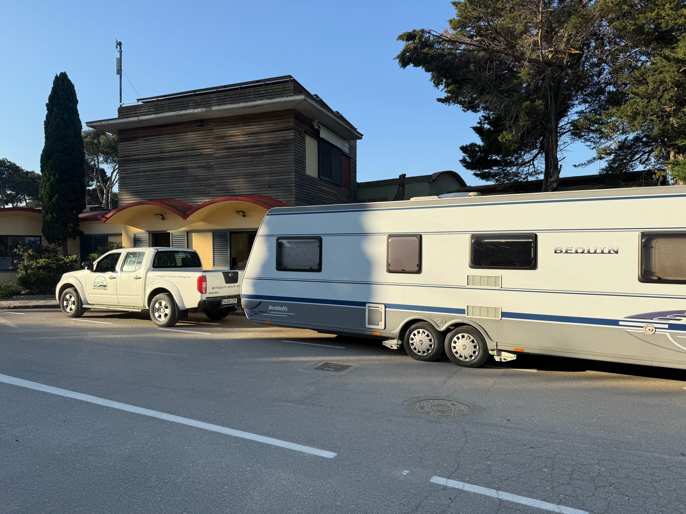 Punt Caravan Parking caravans