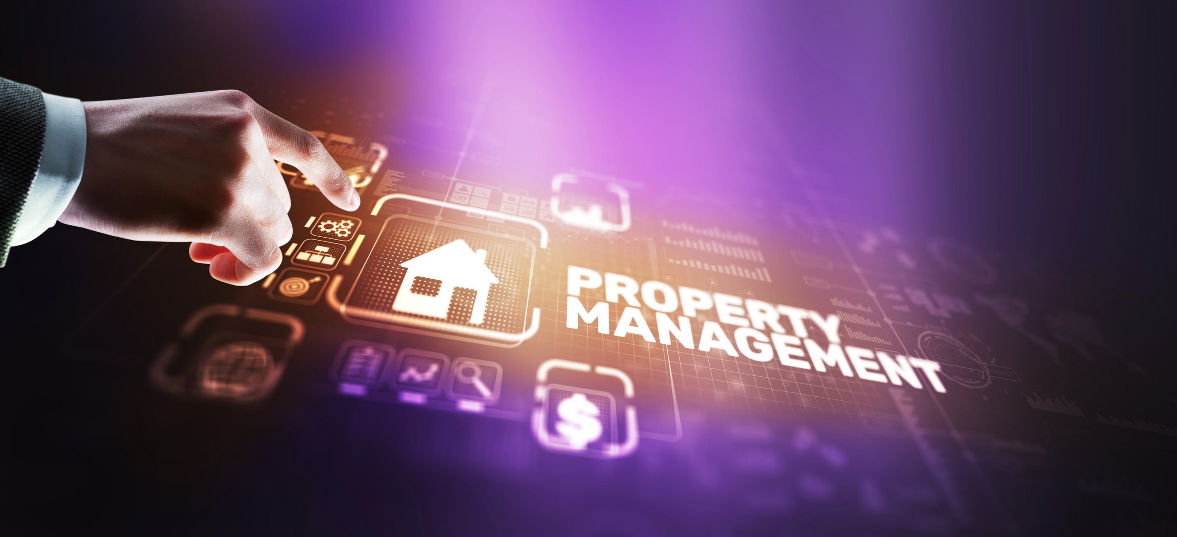 Property management. Maintenance and oversight of real estate and physical property.