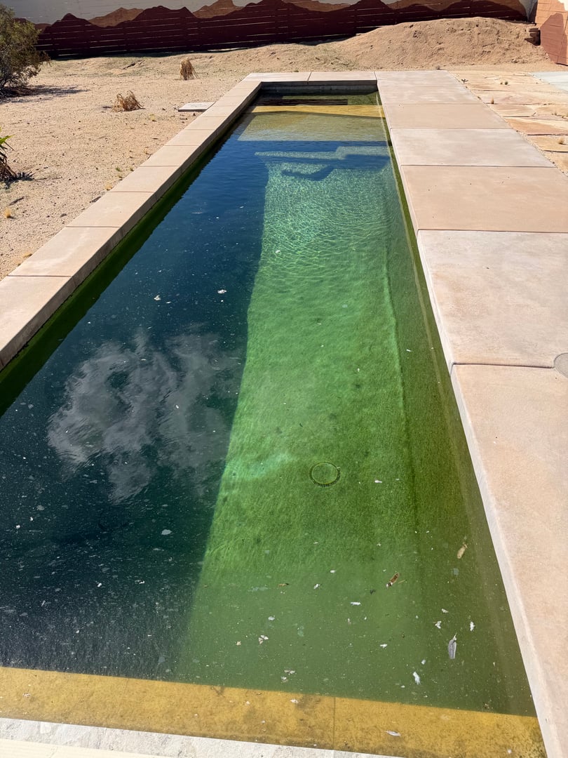 Pool before transformation