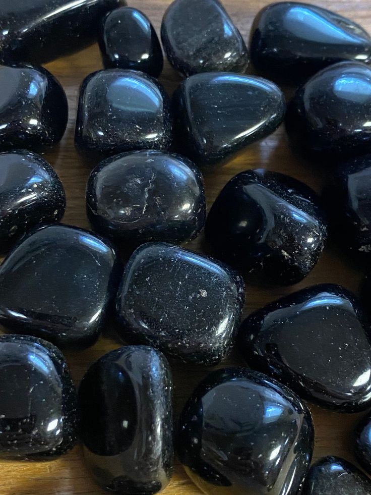 Obsidian crystal emanating protective energy and spiritual power