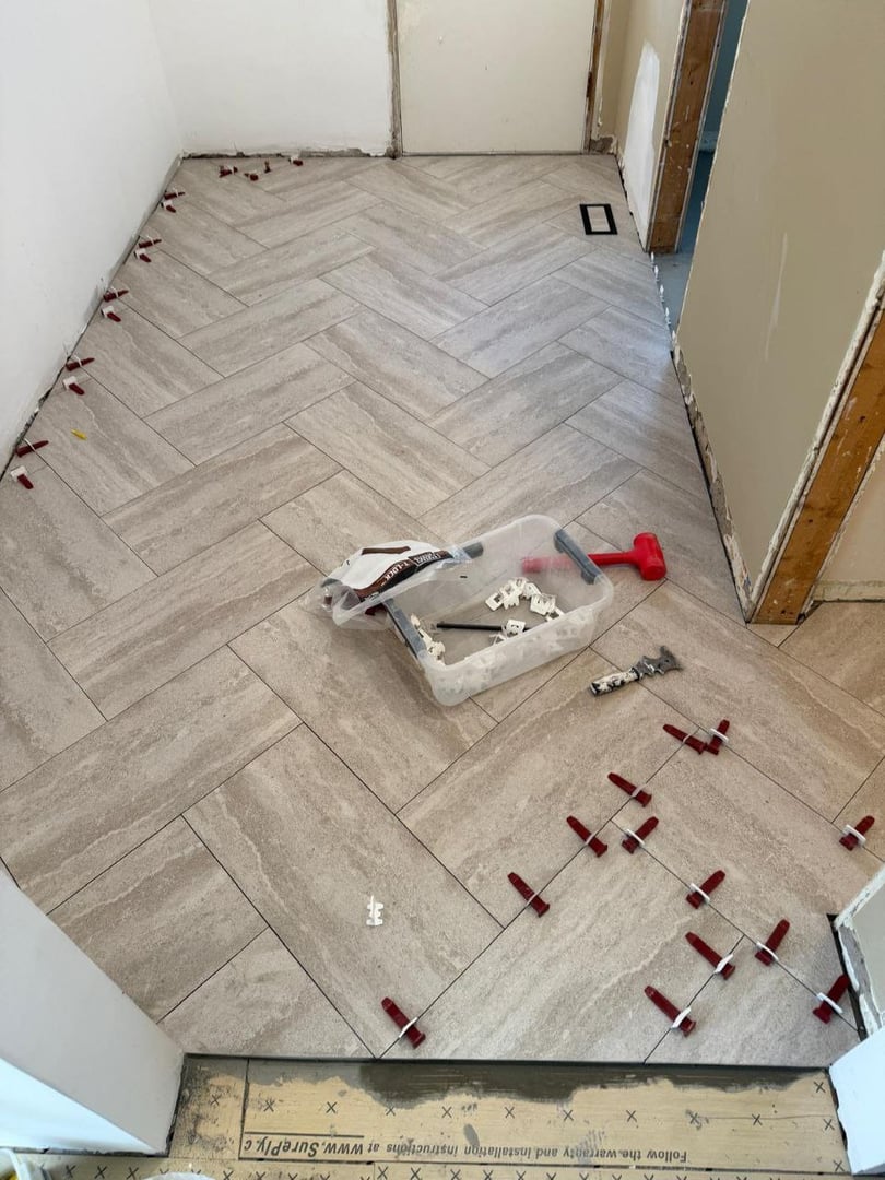Tile Work & Luxury Showers project