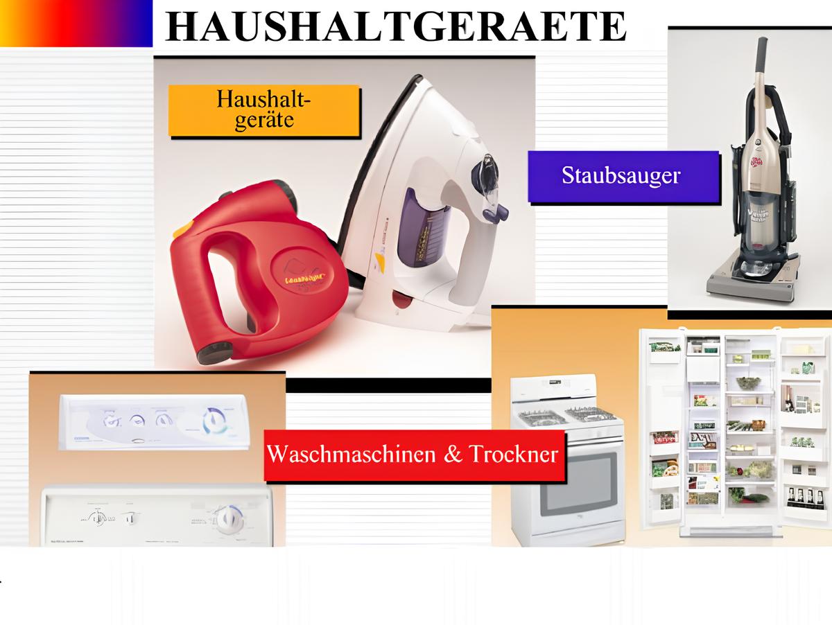 Haushaltgeräte