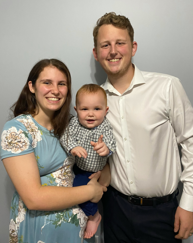 Trent Dudley and Family