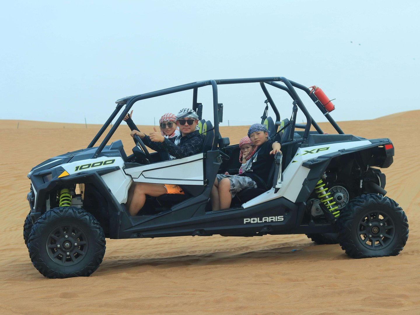 Dubai desert dune buggy adventure