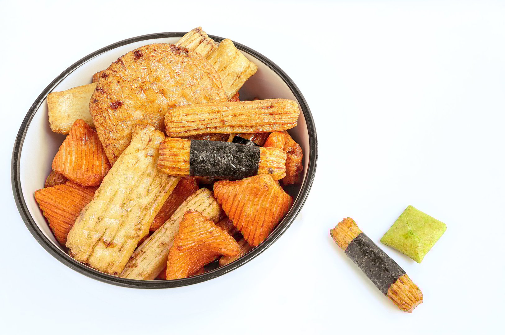 Japanese rice crackers