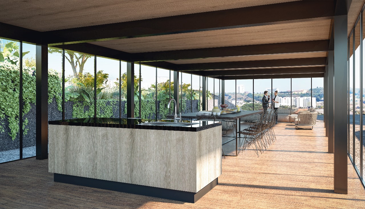 CORE 31 - Pérgola y áreas verdes