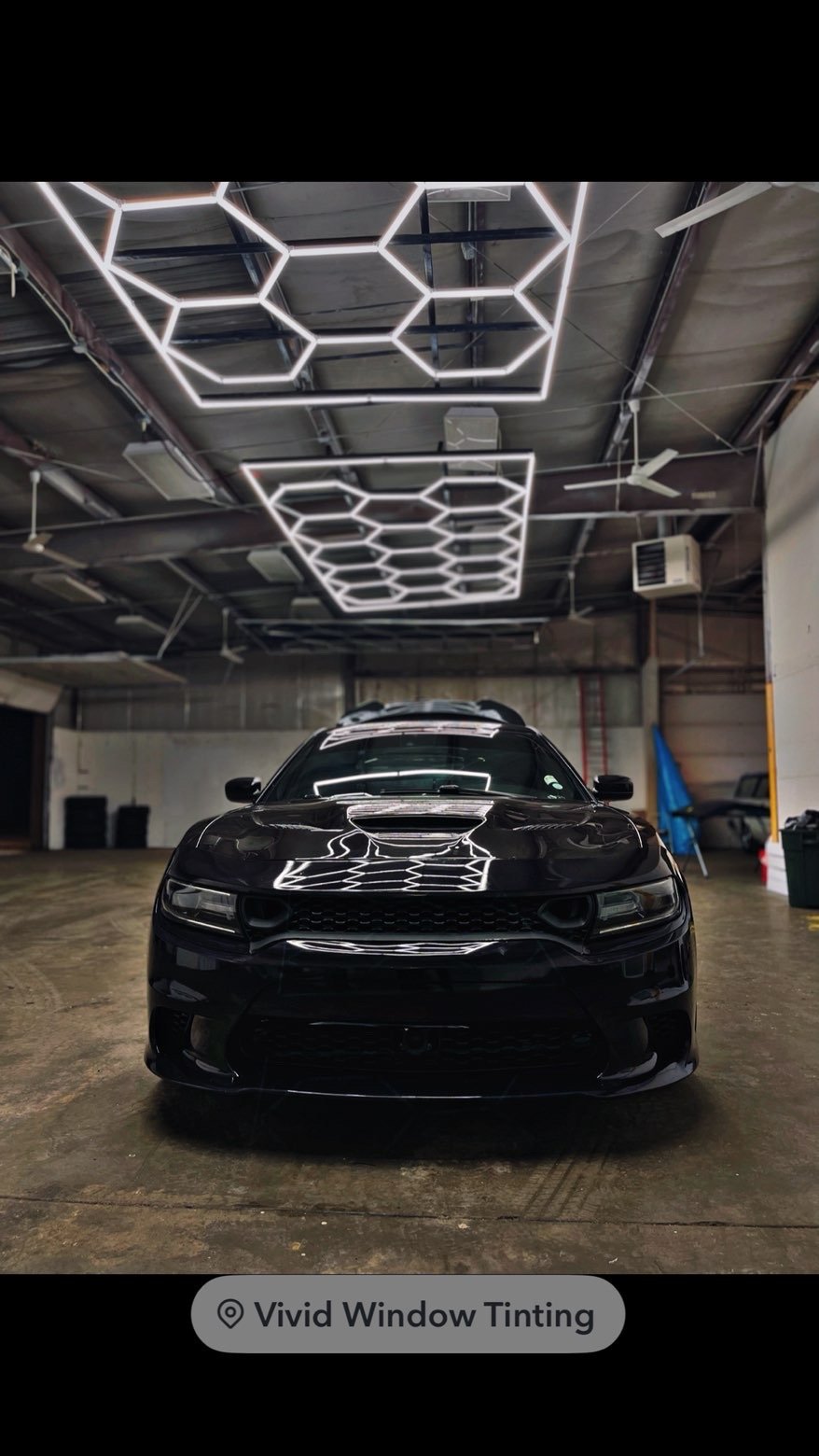 Professional automotive window tinting installation