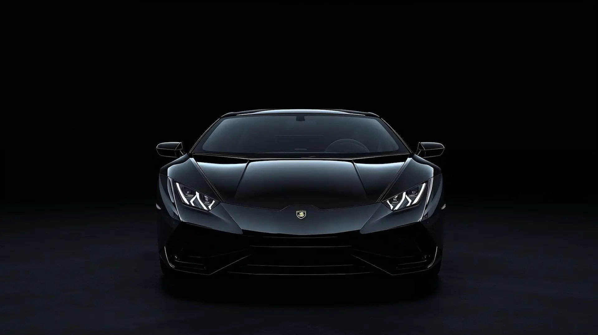 Luxury sports car detail