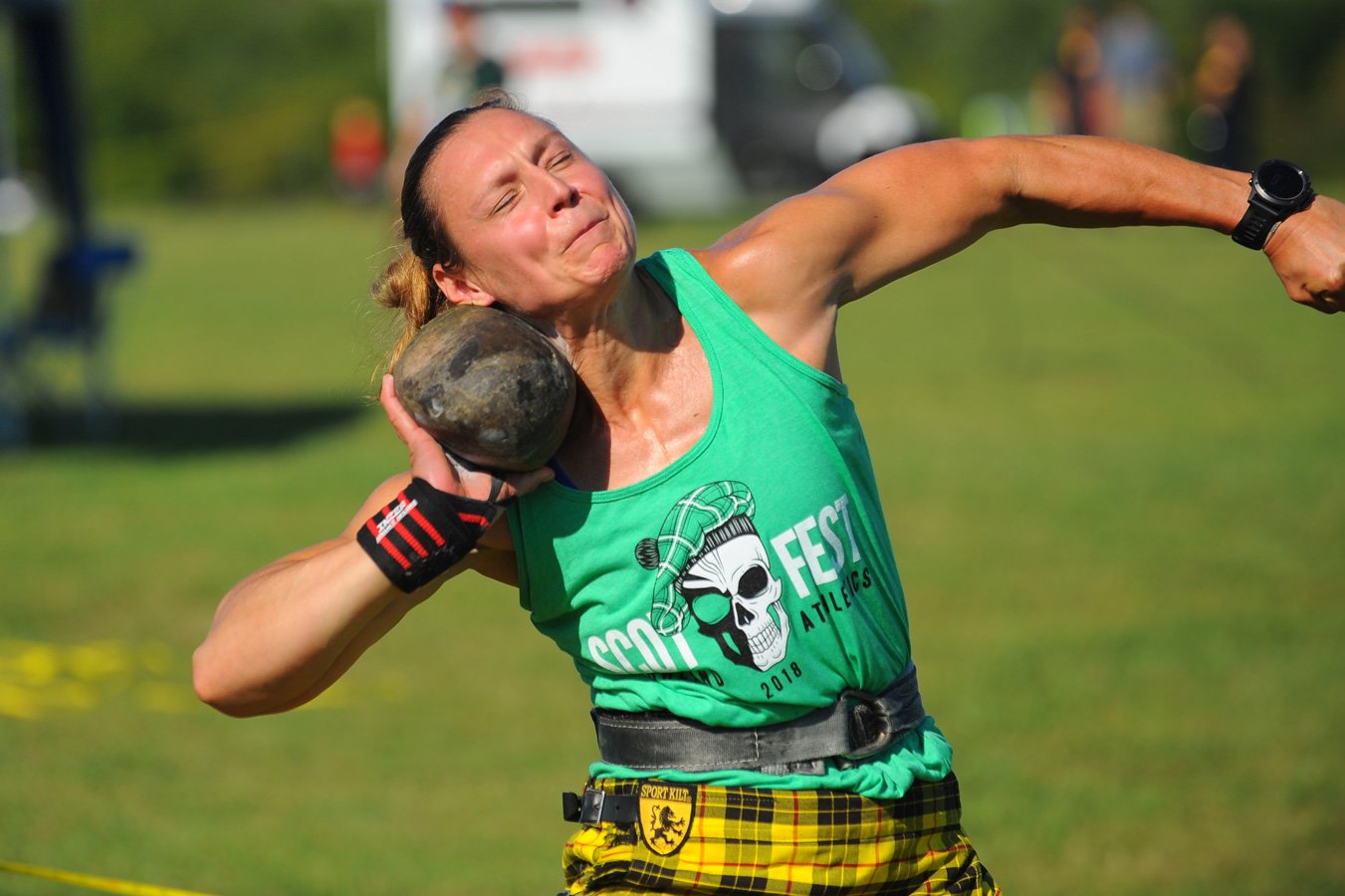 Highland Games - Braemar Stone